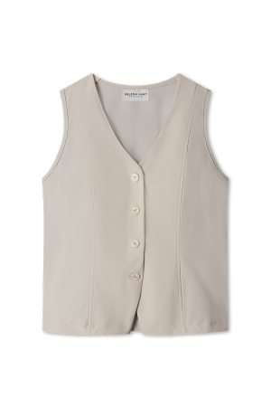 Helena Hart Helena Hart 7541 gilet transfer Gilets stone