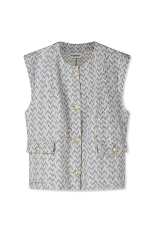 Helena Hart Helena Hart 7671 - gilet broca Gilets blauw