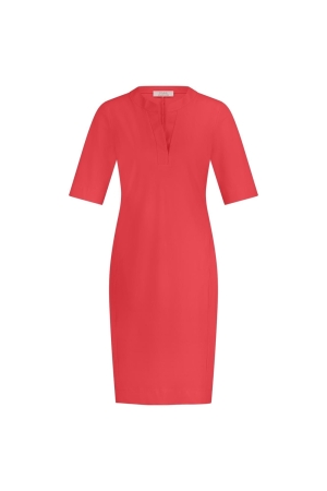 Studio Anneloes Studio Anneloes simplicity ssl dress 12729 Zomerjurkjes 2800 coral red