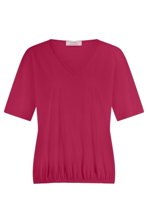 Studio Anneloes Studio Anneloes vicky shirt 12733 T-shirt Korte mouw 5200 cherise