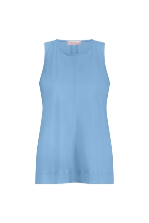 Studio Anneloes Studio Anneloes silke top 12635 Tops en Singlets 6000 mid blue
