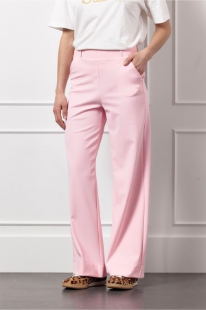 Studio Anneloes Studio Anneloes lexie bonded trousers 12745 Broek 1900 pale pink