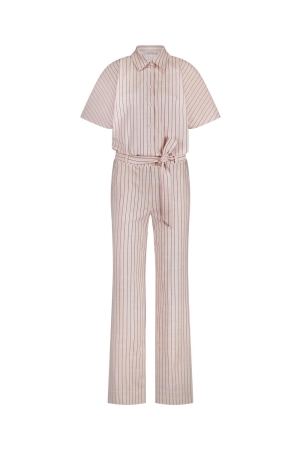 Studio Anneloes Studio Anneloes maggie pinstripe jumpsuit 12802 Jumpsuit 1969 pale pink/dark blue