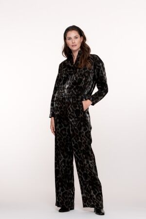 Geisha Geisha pants animal 51682-20 Broek 925 grey/bronze