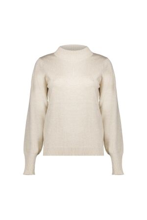 Geisha Geisha pullover basic turtle lurex 54531-14 Trui 10 off-white/gold