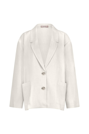 Studio Anneloes Studio Anneloes petria linen look blazer 12780 Blazers 1400 kit