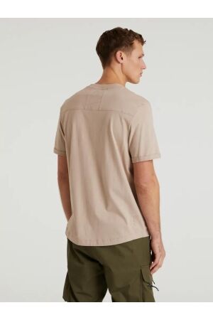Chasin Chasin brody Print T-shirts e75 - taupe