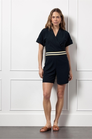 Studio Anneloes Studio Anneloes june tape playsuit 12768 Jumpsuit 6900 dark blue