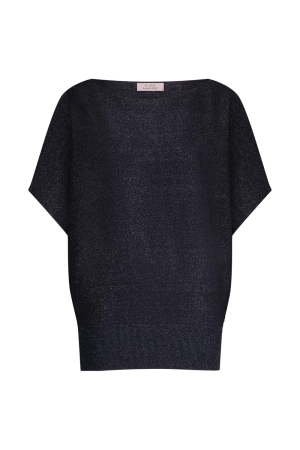 Studio Anneloes Studio Anneloes lenti lurex pullover 12840 Trui 6900 dark blue