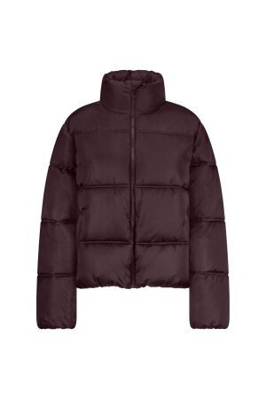 Studio Anneloes Studio Anneloes tess short puffer 12836 Winterjassen 3800 blackberry