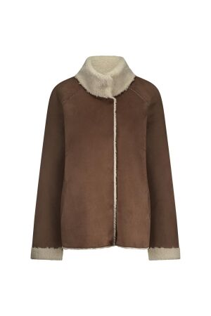 Studio Anneloes Studio Anneloes lisanne lammy coat 12837 Winterjassen 1300 caramel