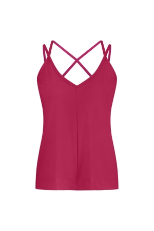 Studio Anneloes Studio Anneloes gwenn singlet 12741 Tops en Singlets 5200 cherise