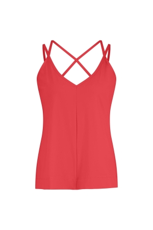 Studio Anneloes Studio Anneloes gwenn singlet 12741 Tops en Singlets 2800 coral red