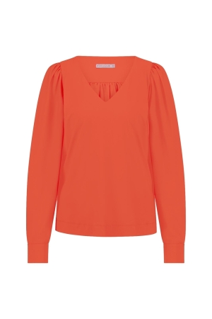 Studio Anneloes Studio Anneloes les top 12736 T-shirt Lange mouw 3100 orange