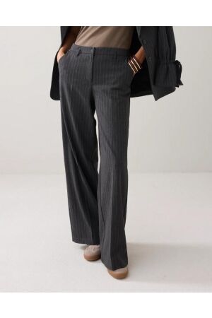SUMMUM SUMMUM trousers pinstripe 4s2878-12258 Broek 860 anthracite