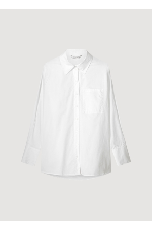 SUMMUM SUMMUM blouse crispy poplin (2s150) Blouse 110 white