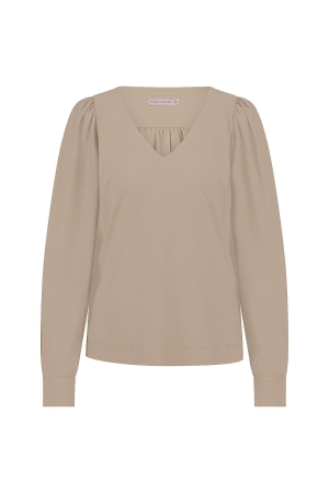 Studio Anneloes Studio Anneloes les top 94821 T-shirt Lange mouw 2200 latte