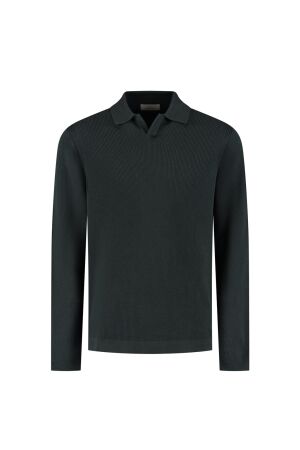 DSTREZZED DSTREZZED kostas longsleeve polo 405934 Poloshirts 562 forest river 562 Forest River