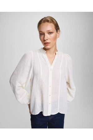 MSCH Copenhagen MSCH Copenhagen mschblanka amrita shirt 19239 Blouse egret