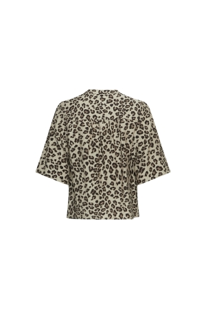 MSCH Copenhagen MSCH Copenhagen mschkalani vlora 2 4 shirt aop 19261 Blouse humus leo