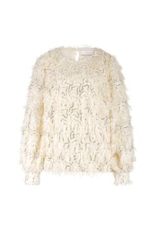 Nukus Nukus jade top nkf01011 Blouse 17 off white