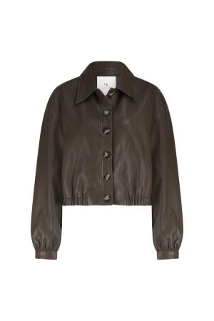 Nukus Nukus fiene jacket nkf13026 Jackets 268 dark chocolate