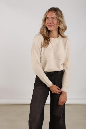 Nukus Nukus kate pullover nkf03001 Trui 9 sand 9 sand