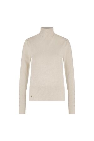 Nukus Nukus sylvia pullover lurex nkf03005 Trui 9 sand