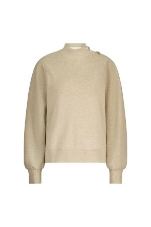 Nukus Nukus daytona pullover lurex nkf03026 Trui 9 sand