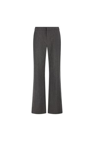 Nukus Nukus fenna pants stripe strass nkf09032 Broek 23 antracite