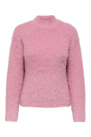 Only Only onllulu ls rib highneck cc knt Trui 4777112 sea pink