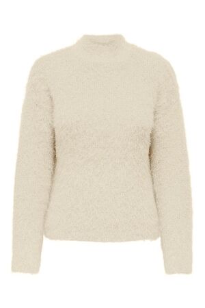 Only Only onllulu ls rib highneck cc knt Trui 4853091 cloud dancer