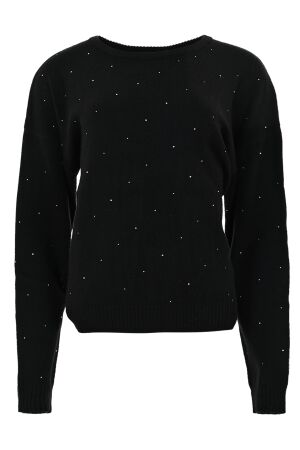 Maicazz Maicazz pepita- sweater fa25.70.222 Sweater black