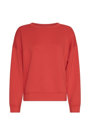 MSCH Copenhagen MSCH Copenhagen mschima q sweatshirt Trui flame scarlet