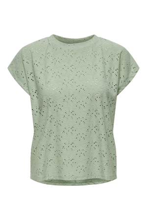 Only Only onlsmilla life s/s top jrs noos T-shirts frosty green