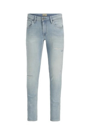 Jack & Jones Jack & Jones jjiglenn jjcole am 672 sn Slim fit blue denim