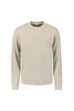 No- Excess No- Excess pullover crewneck square knit 29230818 Trui 013 kit
