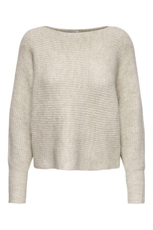 Only Only onldaniella l/s pullover knt noos Trui 3525703 ecru melange