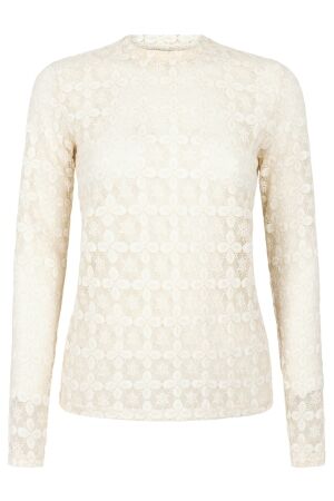 Aaiko Aaiko mason co 155 T-shirt Lange mouw 130908 moon shell