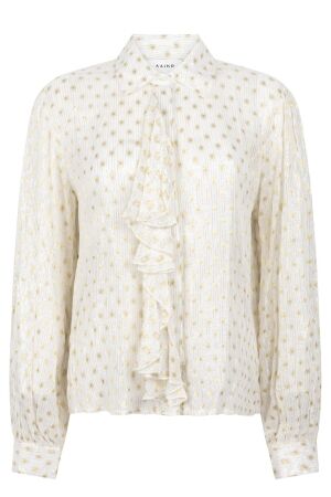 Aaiko Aaiko yalise dot tba Blouse 114300 les blancs