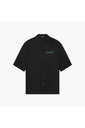 Quotrell Quotrell lyndon shirt sh98794 Overhemd 5437 black/green