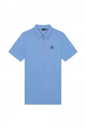 AB Lifestyle AB Lifestyle prime polo ab.ss25014 Poloshirts cornflower blue