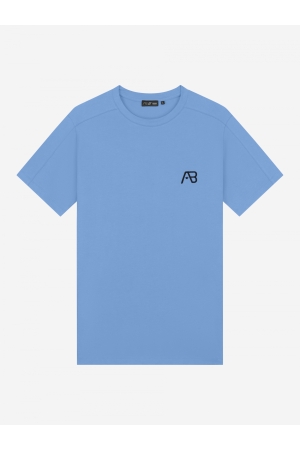 AB Lifestyle AB Lifestyle prime tee ab.ss25015 Print T-shirts cornflower blue