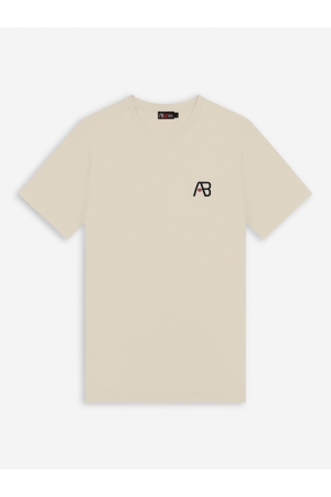 AB Lifestyle AB Lifestyle ink tee (panda) ab.ss25046 Print T-shirts sand dollar