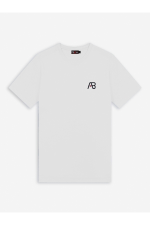 AB Lifestyle AB Lifestyle ink tee (crane) ab.ss25048 Print T-shirts bright white