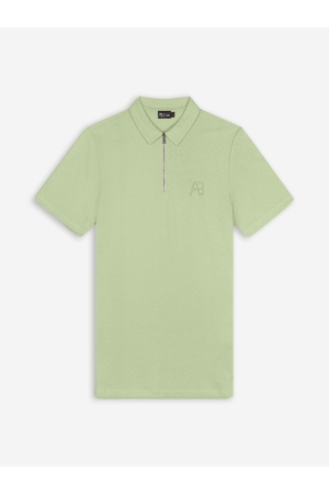 AB Lifestyle AB Lifestyle prestige polo v2 ab.ss25033 Poloshirts desert sage