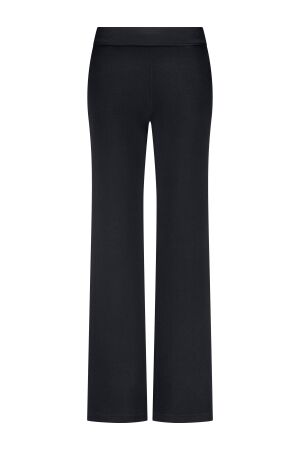 Tramontana Tramontana structured wide-leg trousers e01-17-101 Broek 009000 black