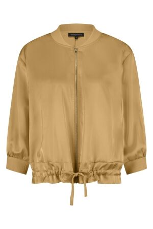 Tramontana Tramontana hammered satin bomber jacket c16-17-801 Jackets 002800 camel 002800 Camel