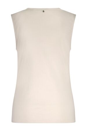 Tramontana Tramontana lace detailed singlet c33-17-403 Tops en Singlets 006800 stone