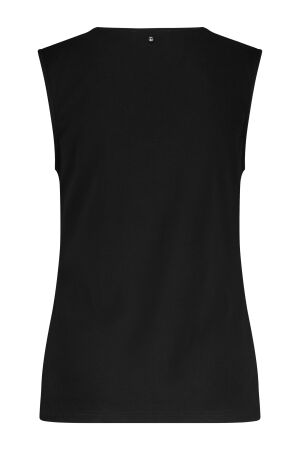 Tramontana Tramontana lace detailed singlet c33-17-403 Tops en Singlets 009000 black